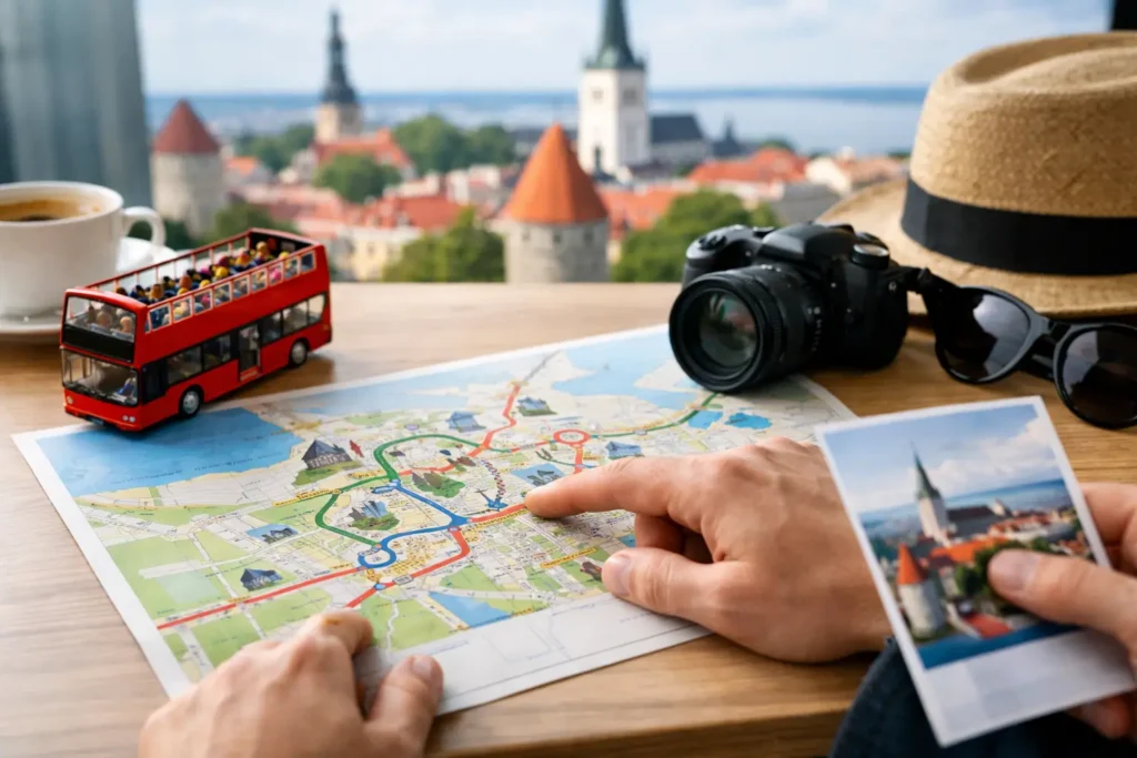 Hop On Hop Off Tallinn Route Map Made Simple