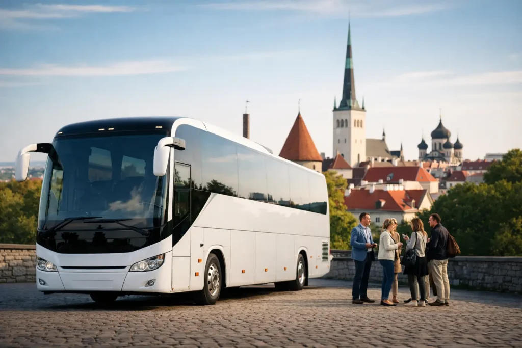 Private Bus Rental Tallinn for Easy Group Travel