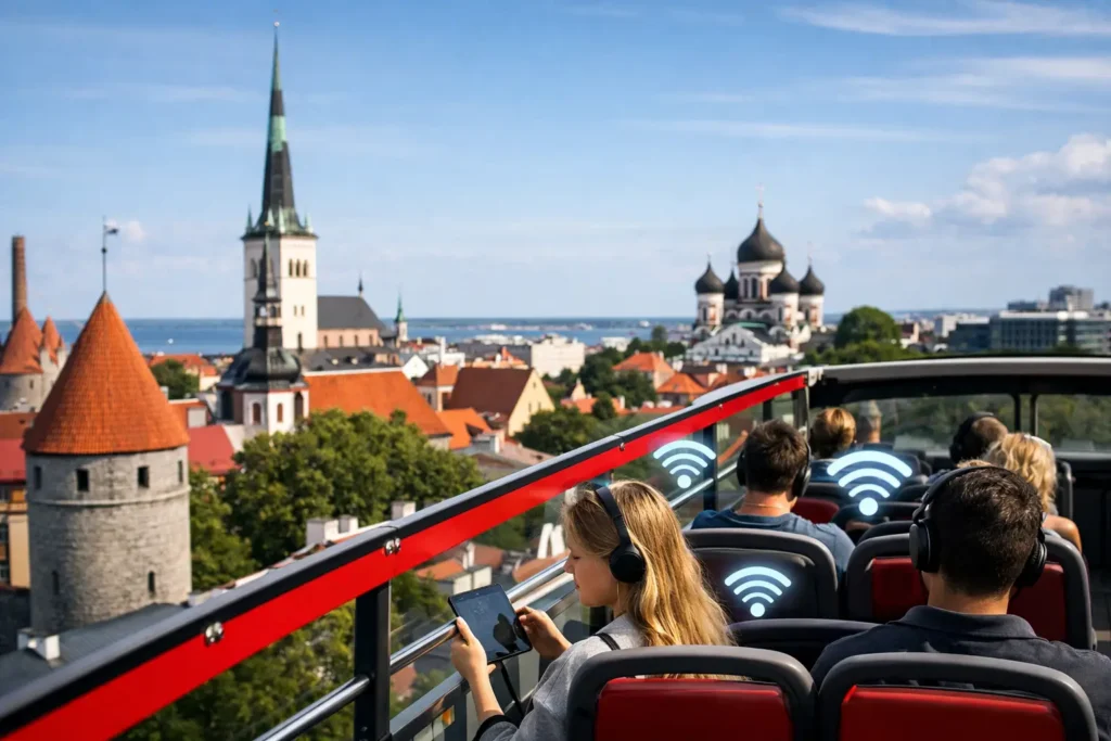 Tallinn Bus Tour with WiFi: See More Easily