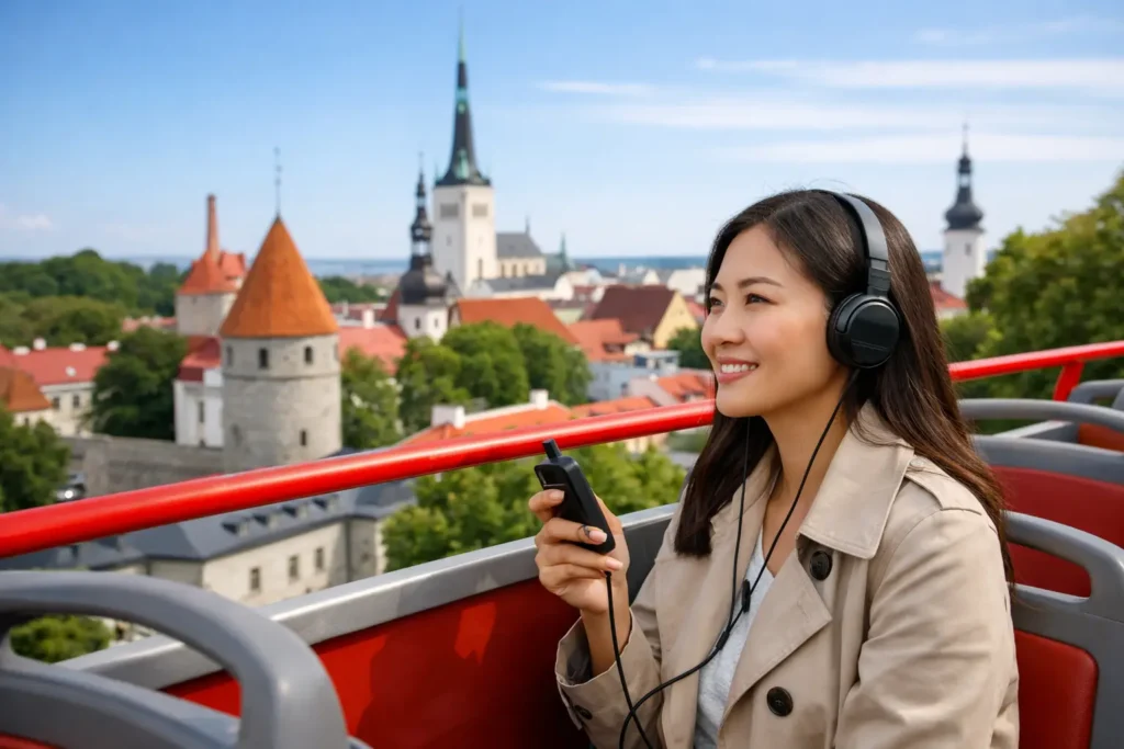 Does Tallinn Bus Tour Have Mandarin Audio?