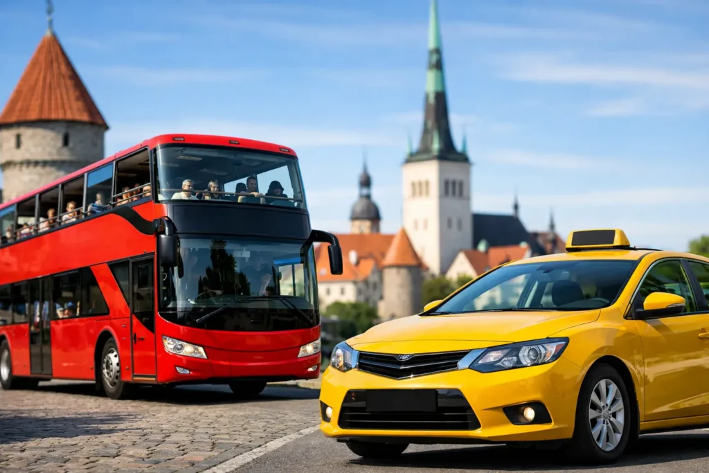 Tallinn Sightseeing Bus vs Taxi: Which Wins?
